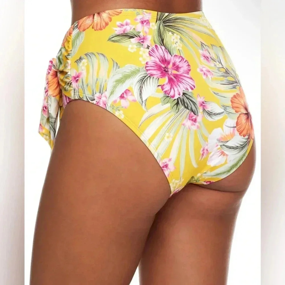 Bleu Rod Beattie Paradiso Halter Wire-Free Tankini Top and Bikini Bottom Size 12 - Picture 6 of 12